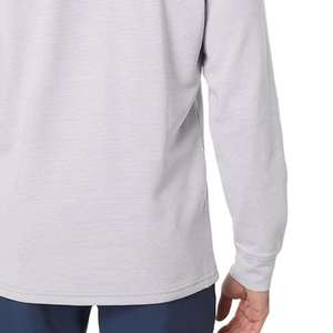 Sweat-shirt à demi-zip personnalisé de haute qualité pour hommes, taille plus, vente en gros, sweat-shirt en polyester uni respirant - Product Image 6