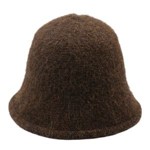 Wholesale Bucket Hat for Women Winter Fisherman Wool Bucket Hat Tweed Wool Bucket Hat - Product Image 1