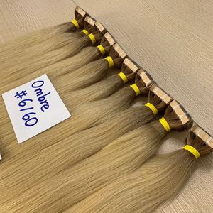 Cinta de extensión de cabello al por mayor extensión de cabello humano doble dibujado 100% Remy cabello natural humano de moda - Product Image 1