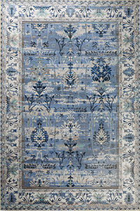 Adiva, alfombra turca hecha a máquina, lavable, con respaldo de algodón, antideslizante, exportación al por mayor de Gaziantep para uso doméstico - Product Image 4