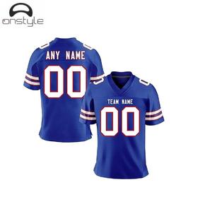 Camisetas de fútbol de malla de sublimación personalizadas, camisetas deportivas de práctica de entrenamiento de equipo ligeras y transpirables para escuelas y universidades - Product Image 2