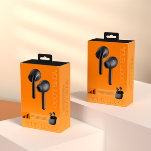 Custom Design <b>Foldable</b> Cardboard <b>Box</b> Gift Packaging for Wireless Earphones & Electronic Headphones - Product Image 1