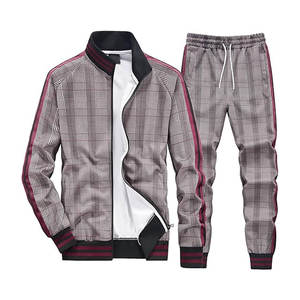 ชุดวอร์มสองชิ้นใส่ได้ทั้งชายและหญิงแบบมีซิปสวมใส่สบายทำจากผ้าโพลีเอสเตอร์เป็นมิตรต่อสิ่งแวดล้อมเหมาะสำหรับวิ่งออกกำลังกายในฤดูหนาว - Product Image 2