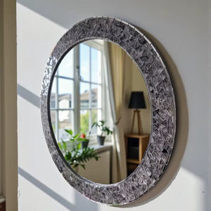 Quality Mother Of Pearl Work <b>Mosaic</b> Beaded Attractive Look Rectangle Shape Photo <b>Mirror</b> For Memorable Pictures Display - Product Image 1