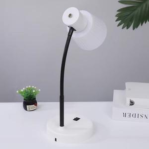 BEL AIR HOME - Desk <b>Lamp</b> Metal, Height 40cm, Base 15cm ON/OFF Switch, Ideal for Office and Bedside Table E-27, Dallas Black - Product Image 2