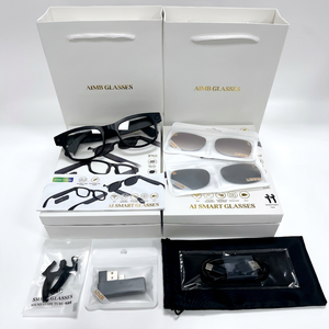 Gafas Inteligentes con IA Gamegaga G1 MAX, Cámara de 8MP y 1080P con Estuche de Carga - Product Image 3