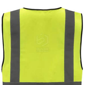 Gilet de sécurité haute visibilité sur mesure, respirant, imperméable, en coton de haute qualité, avec logo personnalisé et marque privée pour la vente en ligne - Product Image 6