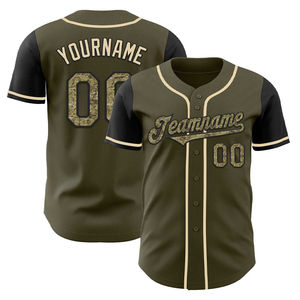 Vente en gros de maillots uniformes de baseball personnalisés chemises de baseball - Product Image 1