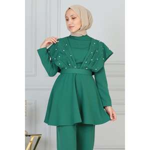 Ensemble décontracté Inci, design détaillé, longueur midi - Product Image 2