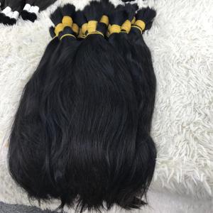 Hot One Donor 100% Extensiones de cabello humano crudo vietnamita 30-36 pulgadas Estilo de onda de textura profunda Trenzado Precio al por mayor Genius - Product Image 4