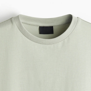 Respirant Séchage Rapide Performance Écologique Tissé T-shirts Évacuation De L'humidité Poly Coton Mélange Conception Personnalisée Gym Workout Sports - Product Image 6