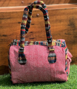 ปอกระเจามีสไตล์มาใหม่พร้อมกระเป๋าโท้ทผ้าฝ้ายแบบยั่งยืนเป็นมิตรต่อสิ่งแวดล้อมกระเป๋าช้อปปิ้งแบบวีแกนสำหรับผู้หญิงแฟชั่น - Product Image 5