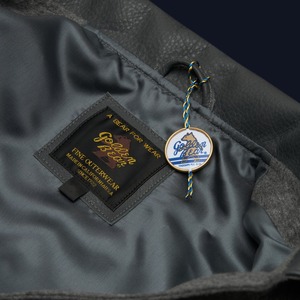 Bán Buôn Tùy Chỉnh Người Đàn Ông Của Bông Cpo Áo Khoác 100% Len Satin Acetate Lót Flannel Túi Tay Lót Da Khuỷu Tay Các Bản Vá Lỗi - Product Image 4