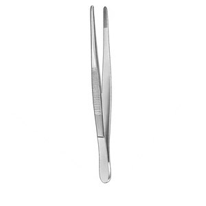 Surgery Steel Single Joint Forceps Straight <b>Dressing</b> Forceps Stainless Steel <b>Dressing</b> Forceps for Online Sale - Product Image 3