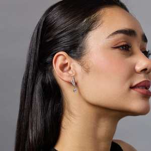 Boucles d'oreilles pendantes tendance pour femmes en alliage de zinc, forme goutte d'eau, pour occasions festives 192974 - Product Image 5