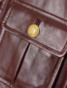 Chaleco de cuero para mujer, chaleco de cuero con cinturón para mujer, chalecos genuinos. - Product Image 2