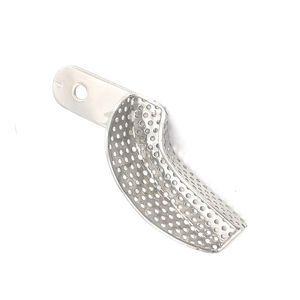 Plateau d'impression dentaire manuel professionnel de haute qualité Anti-Gag Reflex Poids léger Couleur et logo personnalisés - Product Image 2