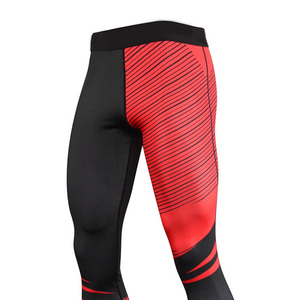 Leggings de compression haute performance pour hommes pour la course à pied Fitness Gym Workouts-Collants de sport à séchage rapide pour hommes - Product Image 5