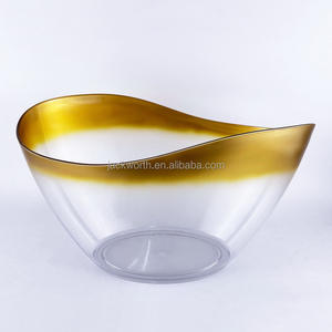 Enfriador de cubo de vino de champán de plástico transparente - Product Image 4