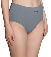 Culotte Hipster Femme 100% Coton Tricotée ODM Lavable en Machine Sans Étiquette Super Douce avec Ceinture en Peluche