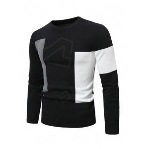 Sudaderas Personalizadas al por Mayor de Alta Calidad, de Poliéster/Algodón, Sólidas, Casuales de Invierno, con Logotipo Impreso, Corte Regular, para Hombre - Product Image 3