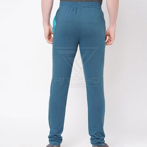 Premium Quality Best Selling Customized Logo Lightweight Mid Straight Casual Men's <b>Trouser</b> Solid Color 100% Cotton Breathable - Product Image 4