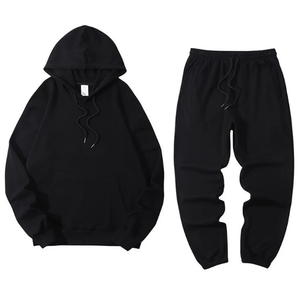 Chándal Deportivo de Invierno con Capucha, 100% Poliéster Transpirable, Diseño Sólido, Logotipo Personalizado, Talla Grande 5XL, Chándal de Fútbol Estampado para Hombre - Product Image 1