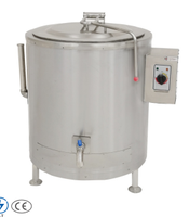Marmite de cuisson électrique à double enveloppe indirecte Campbon ZH-NF-600H 225L en acier inoxydable, grande capacité, pour la restauration