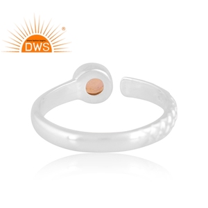 Best Selling Fine Sterling <b>Silver</b> Natural Ethiopian <b>Opal</b> Gemstone Adjustable <b>Ring</b> Custom Jewelry For Women Gift For Her - Product Image 4