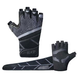 Gants d'entraînement pour la musculation avec support pour le poignet, fitness, musculation, respirants, en microfibre, pour hommes et femmes, gants de sport pour la salle de sport - Product Image 1