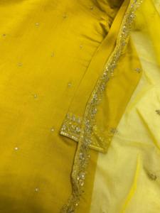 เสื้อทำงานปักลายลำดับที่แนะนำอย่างมากและชุดกระโปรงมี Dupatta สำหรับสวมใส่สำหรับผู้หญิงมีจำหน่ายในราคาที่ดีที่สุด - Product Image 6