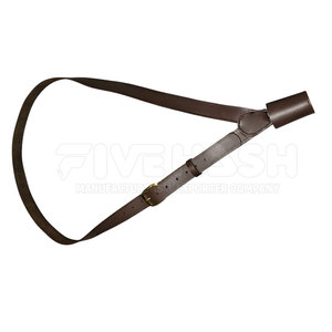 Porta Banderas de Cuero Premium con Acabado Liso y Material Resistente, Perfecto para Uso en Ceremonias y Eventos Especiales - Product Image 6