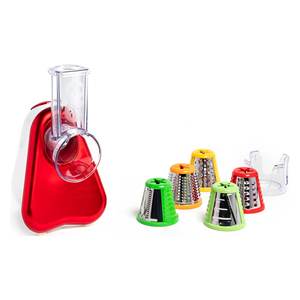 Procesador de Alimentos Eléctrico Moulinex DJ755G10 150W Fresh Express, Cortador de Vegetales Blanco y Rojo - Product Image 2