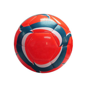 Ballon de football professionnel de taille personnalisée nouvelle équipe Sports Match Training PU Football avec imprimé rayé coloré à prix économique - Product Image 6
