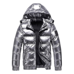 Competitive Quality Custom Warm Front Printed Waterproof Bomber Jacket Hooded Winter Jacket for <b>Men</b> - Product Image 4