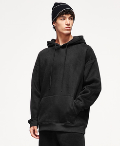 Vente en gros ODM OEM – Nouveau sweat à capuche unisexe en molleton 100 % coton 280 g, coupe oversize, respirant, écologique, 45 couleurs disponibles - Product Image 4