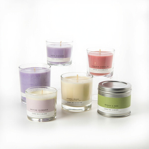 Premium Soy Wax Scented <b>Candle</b> With Crackling Wooden <b>Wick</b> Natural Fragrance Smoke-Free Scented <b>Candle</b> For Home Decor - Product Image 1