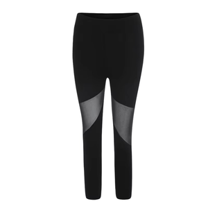 2024, mallas para mujer, pantalones con diseño de malla con inserción gótica, pantalones, ropa deportiva negra de talla grande, nuevas mallas deportivas - Product Image 3