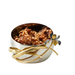 Plato de Metal personalizado para ensaladas y aperitivos, cuenco de servidor de alimentos de gran tamaño, clásico y pulido brillante, hecho a mano - Product Image 3