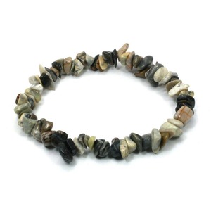 Bracelet en pierre de cristal de guérison pour femmes et hommes, bracelet en pierre naturelle de jaspe Picasso, équilibre créatif, bijoux spirituels - Product Image 1