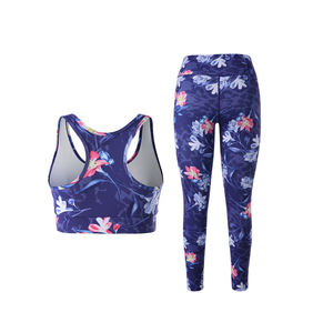 Conjunto de 2 piezas de ropa activa para mujer, logotipo personalizado, gimnasio, fitness, yoga, ecológico, talla grande, venta al por mayor - Product Image 3