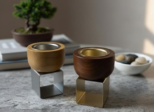 Quemador de Incienso Moderno de Madera con Soporte de Metal, Decoración Minimalista y Elegante para el Hogar, Quemador de Bakhoor y Oud para Regalos y Uso Diario - Product Image 6