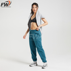 Pantalones Deportivos Personalizados de Doble Cintura para Mujer, Pantalones Deportivos de Felpa Francesa Gruesa con Bordado Impreso, Pantalones Deportivos Unisex de 600 Gsm - Product Image 6