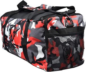 Bolsa de gimnasio ligera de alta calidad con logotipo personalizado y color con impresión sublimada en la bolsa - Product Image 6