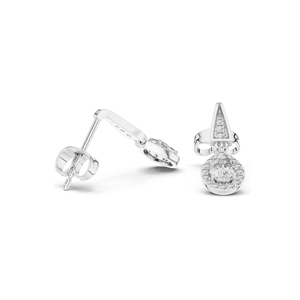 Pendientes de Diamantes de Laboratorio, 0.452 CT, Claridad VVS-VS EF, Oro de 18K, 14K, 10K y Plata 925, Oro Rosa, Amarillo y Blanco - Product Image 5