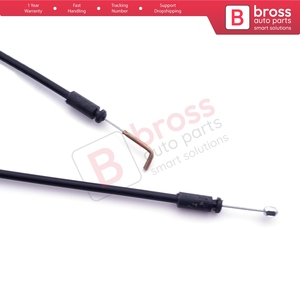 BDP1034 Rear Swing Trunk Door <b>Lock</b> Inner Release <b>Cable</b> for Fiorino MK3 Qubo Nemo Bipper - Product Image 2