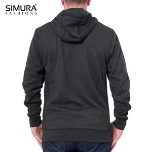 Logo/impression/vierge/conception personnalisée durable plus raisonnable OEM 2023 vente en gros polaire ras du cou pull pull à capuche pour hommes - Product Image 6