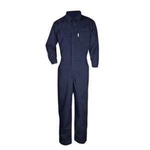 Breathable Work Wear Uniform Safety Coverall For Men Latest Style High Quality Long Sleeve Safety Coverall