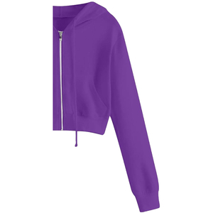 Vestido Sudadera de Mujer Personalizado para Invierno, 100% Algodón Fleece, Ecológico, Transpirable, Resistente al Viento, Diseño 3D en Relieve Frontal, Bordado - Product Image 5