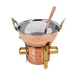 จาน Chaffing เครื่องอุ่นอาหาร จาน Chaffing ทําจากโลหะ สแตนเลส ทองแดง Chaffing จาน โอกาสพิเศษ - Product Image 6